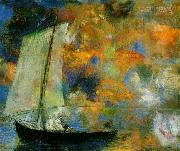 Odilon Redon Flower Clouds, painting